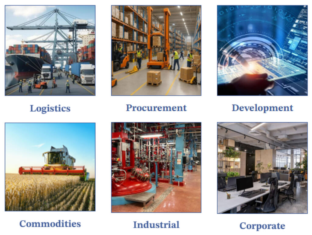 Our Industries Here is an indication of the various industries we have experience with.